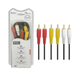 Kαλώδιο RCA - 306A - 3xRCA male/3xRCA male - 10m - 096124