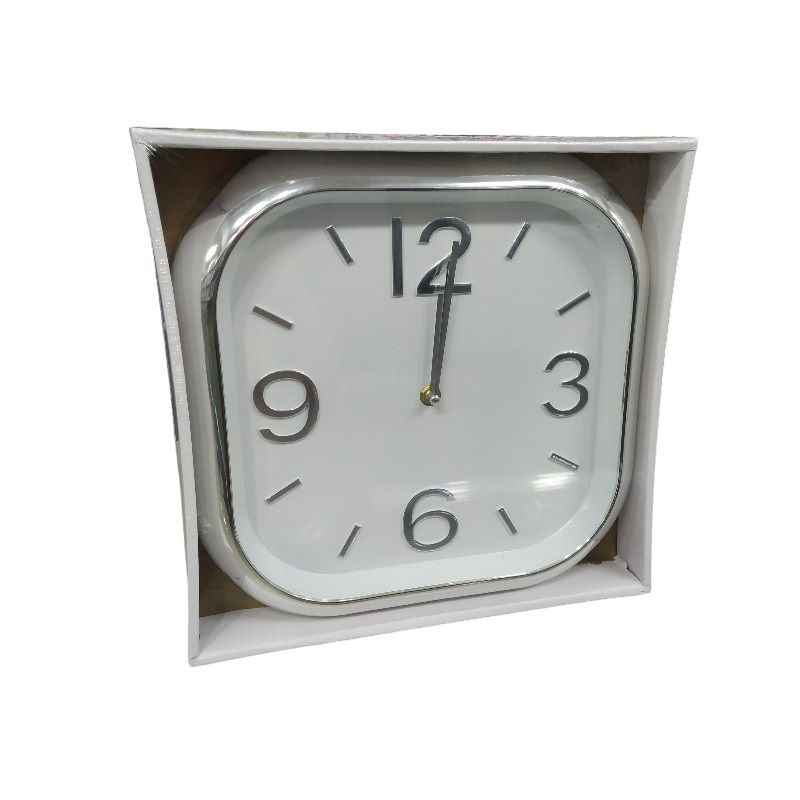 120049-2 Ρολόι τοίχου - 736D - 120049 - White/Silver - Image 1