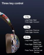 Ασύρματα ακουστικά - Headphones - VJ086 - 164343 - Black - Image 2