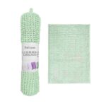 Πατάκι μπάνιου - M0842 - 50x80cm - Green - 20862
