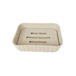 Σαπουνοθήκες μπάνιου πλαστικές - Σετ 9pcs - Beige - 21568