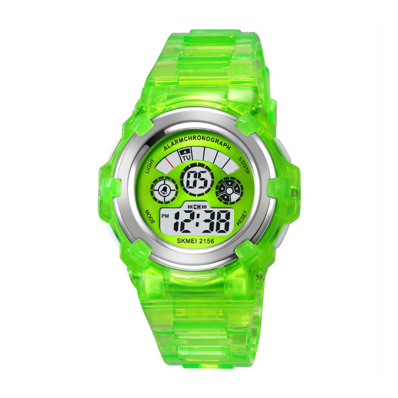 2215607 Ψηφιακό ρολόι χειρός – Skmei - 2156 - Green - Image 1