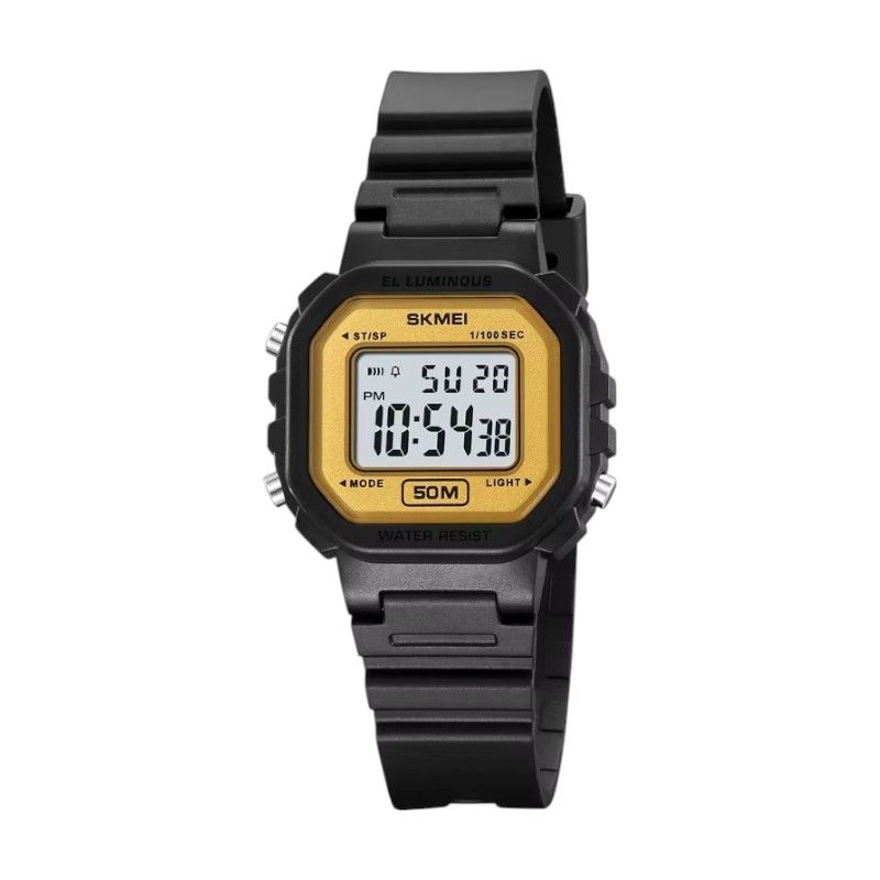 223267-3 Ψηφιακό ρολόι χειρός - Skmei - 2326 - Black/Gold - Image 1
