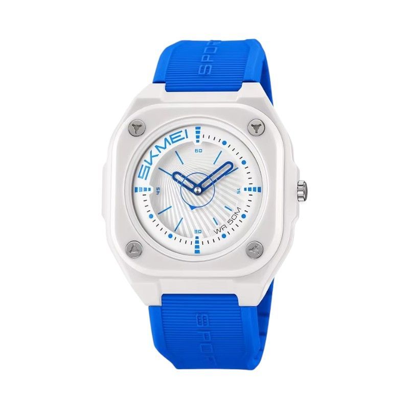 223298-3 Αναλογικό ρολόι χειρός - Skmei - 2329 - White/Blue - Image 1