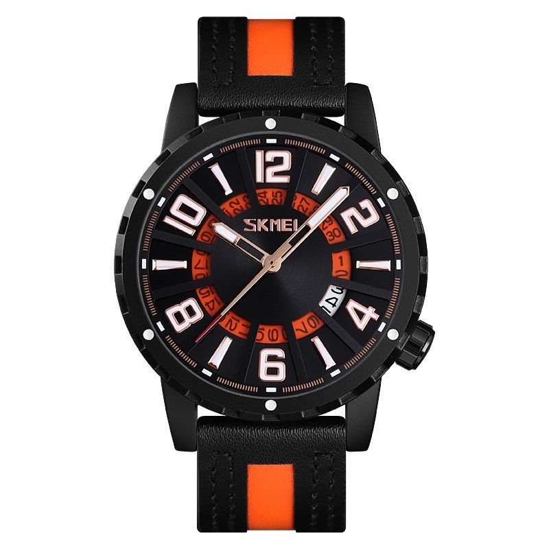 292027-3 Αναλογικό ρολόι χειρός – Skmei - 9202 - Orange - Image 1