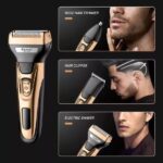 Ξυριστική μηχανή - Trimmer - KM-1429 - Kemei - Silver - Image 2