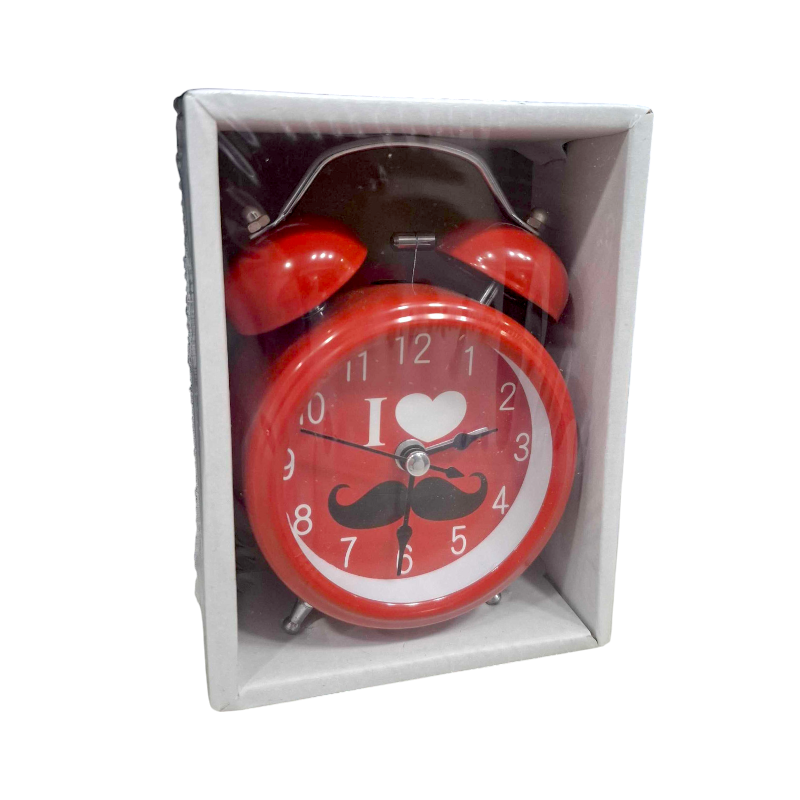 330109-3 Επιτραπέζιο ρολόι - Ξυπνητήρι - 3301-3 - 330109 - Red - Image 1