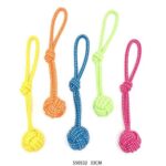 Παιχνίδι σκύλου σχοινί με μπάλες - 33cm - 12pcs - 550532 - Image 2