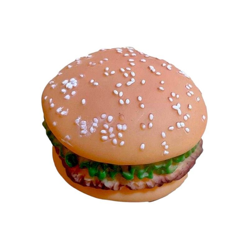 550382 Παιχνίδι σκύλου Latex Burger - 8x5cm - 12pcs - 550382 - Image 1