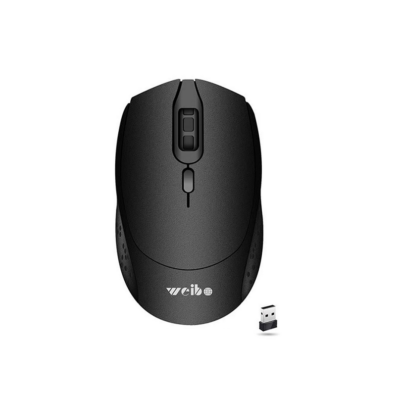 656409-1 Ασύρματο ποντίκι Η/Υ - RF6400 - Weibo - 656409 - Black - Image 1