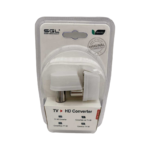 Βύσμα κεραίας TV Coax γωνιακό - 2pcs - 1820-2  - 098722
