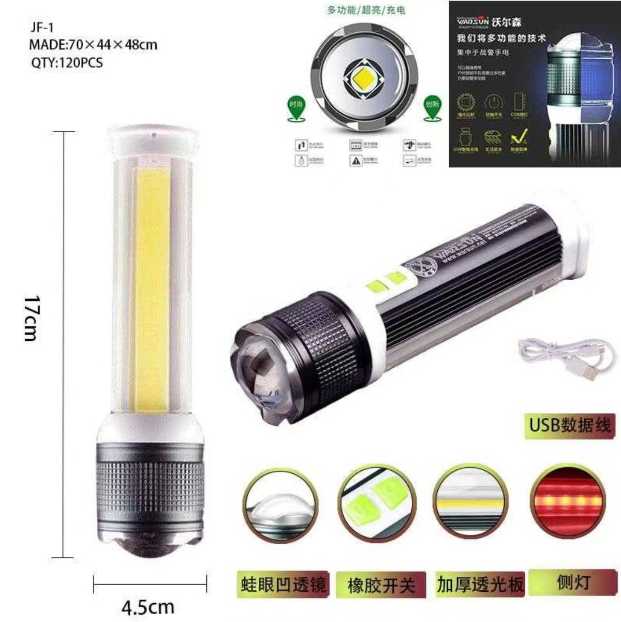 d547d9ac7038f0f59a46880cb0bfd028 Επαναφορτιζόμενος φακός LED - X1-T6 - 325015 - Image 1