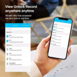 K1 Έξυπνη Κλειδοθήκη Bluetooth με Πληκτρολόγιο & Δαχτυλικό Αποτύπωμα - Image 5