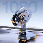 Μαγνητική βάση στήριξης smartphone αυτοκινήτου - G168 - 813485 - Silver - Image 2