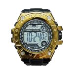 Ψηφιακό ρολόι χειρός - SH2132 - 115183 - Black/Gold