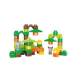 Σετ κατασκευών DIY με τουβλάκια - Forest Animals - 45pcs - JX6753 - 233046