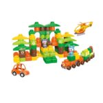 Σετ κατασκευών DIY με τουβλάκια - Forest Animals - 93pcs - JX6755 - 233047