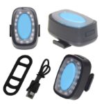 Προβολέας ποδηλάτου LED οπίσθιος - HJ-16LED - 650202 - Image 2