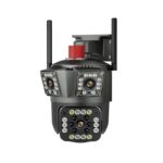 Κάμερα ασφαλείας IP - Triple - WiFi - V380 - 080050
