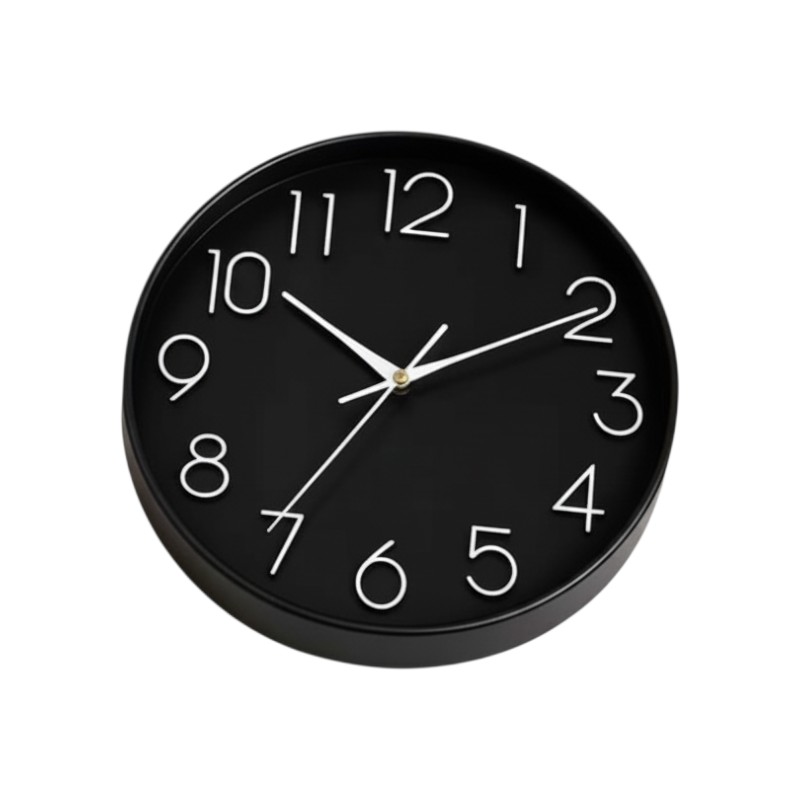 093094-2 Ρολόι τοίχου - JK-9309A-1 - 093094 - Black - Image 1