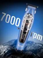 Κουρευτική μηχανή - KM-1739 - Kemei - Green - Image 3