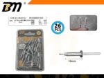Πριτσίνια αλουμινίου - 4mm×10mm - Σετ 12 πακέτα των 26 τεμαχίων - 201062 - Image 2