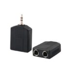 Αντάπτορας Jack 3.5mm male σε 2x 6.3mm female - 674865