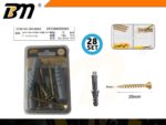 Βίδες με βύσματα - 4×20mm - E6 - Σετ 12 πακέτα των 28 ζευγαριών - 200683 - Image 2
