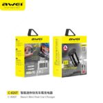 Φορτιστής αναπτήρα αυτοκινήτου Quick Charger με καλώδιο φόρτισης TypeC - C-826T - AWEI - 099691 - Image 2
