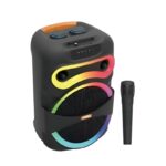 Φορητό ηχείο subwoofer με μικρόφωνο Karaoke - QS-12201 - 260387