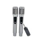 Σετ 2 ασύρματα μικρόφωνα - KMS-903MC - 509038 - Silver