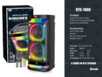 Φορητό ηχείο subwoofer με 2 μικρόφωνα Karaoke - 6.5" - BTS-1989 - 719893 - Image 2