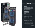 Φορητό ηχείο subwoofer με μικρόφωνο Karaoke - 12" - BTS-2459 - 724590 - Image 2