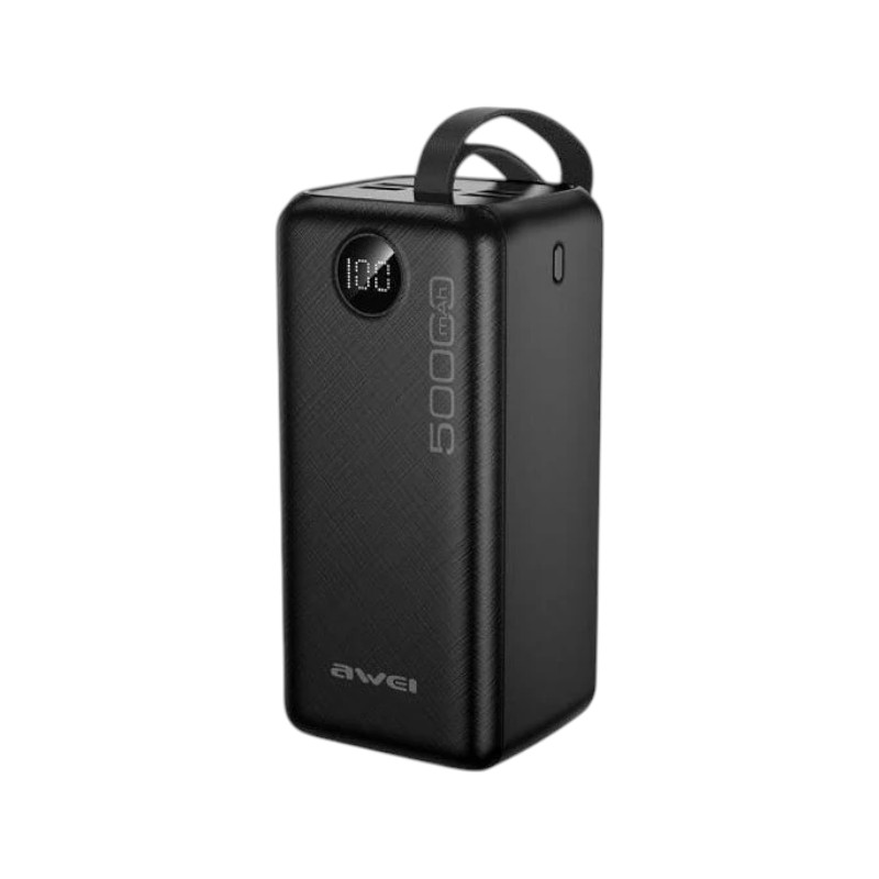 004589-1 Powerbank - P36K - 50.000mah - 4USB - AWEI - 004589 - Image 1