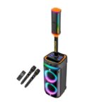 Φορητό ηχείο subwoofer με 2 μικρόφωνα Karaoke - WGY-SZ8809 - 088095