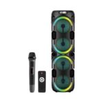Φορητό ηχείο subwoofer με μικρόφωνο Karaoke - QS-8402 - 260448