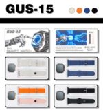 Σετ Smartwatch με 2 λουράκια - GUS-15 - 260219 - Black - Image 2