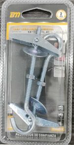 Βύσματα γυψοσανίδας με άγκιστρο - M5*100mm - Σετ 12 πακέτα των 2 τεμαχίων - 206678 - Image 2