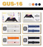 Σετ Smartwatch με 2 λουράκια - GUS-16 - 260202 - White - Image 2